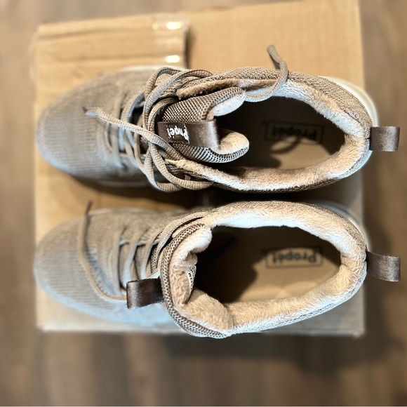 Propet Men's Sneakers in Brown and White - Picture 5 of 8